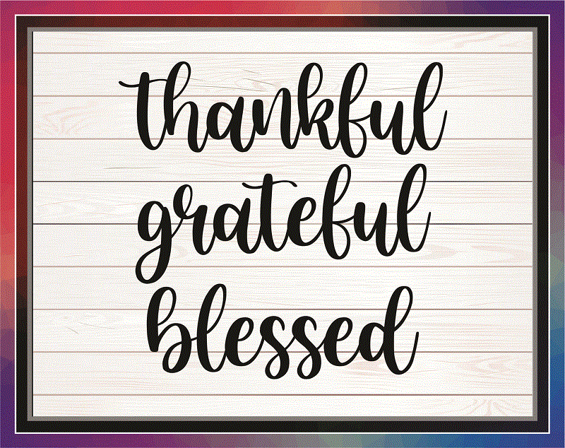 45 Thankful Grateful Blessed Svg, Thanksgiving Svg, Buffalo Plaid Svg, Fall Svg, Pumpkin Svg, Cricut, Download, SVG, Patterned Svg, Layered 1056484768