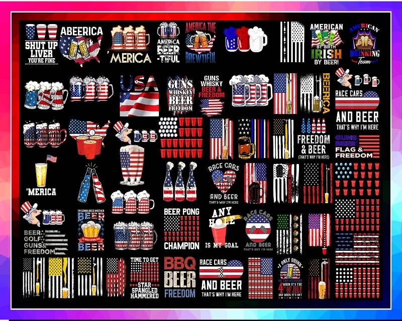 Combo 535+ Beer American Bundle PNG, Beer American Flag, Freedom and Beer Merica USA, Funny Beer Drinking, Beer Drinkers,sublimation digital 998750876