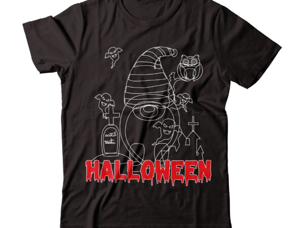 Halloween graphic line art tshirt design on sale, halloween tshirt design bundle, halloween gnome vector tshirt design Halloween graphic line art tshirt design on sale, halloween tshirt design bundle, halloween gnome vector tshirt design