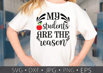 my students are the reason t shirt designs for sale