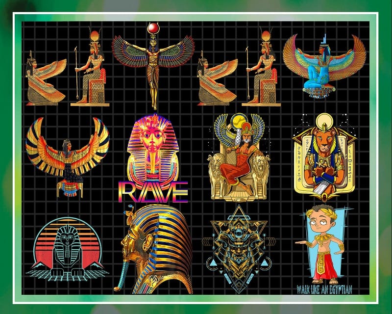 121 Designs Pharaoh PNG Bundle, Tutankhamun, Cleopatra png, Dyramid png, Egyptian bundle, Ancient Egypt, Symbols Pharaohs, Digital download 1018488197