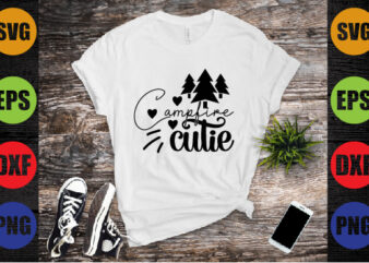 campfire cutie t shirt vector file