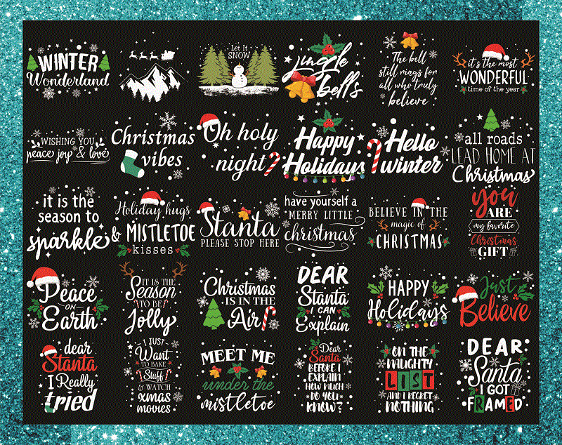 160+ Merry Christmas Bundle ,Christmas SVG Bundle, Winter svg, Santa SVG, Holiday, Merry Christmas, Christmas Bundle Png Svg 1071223474