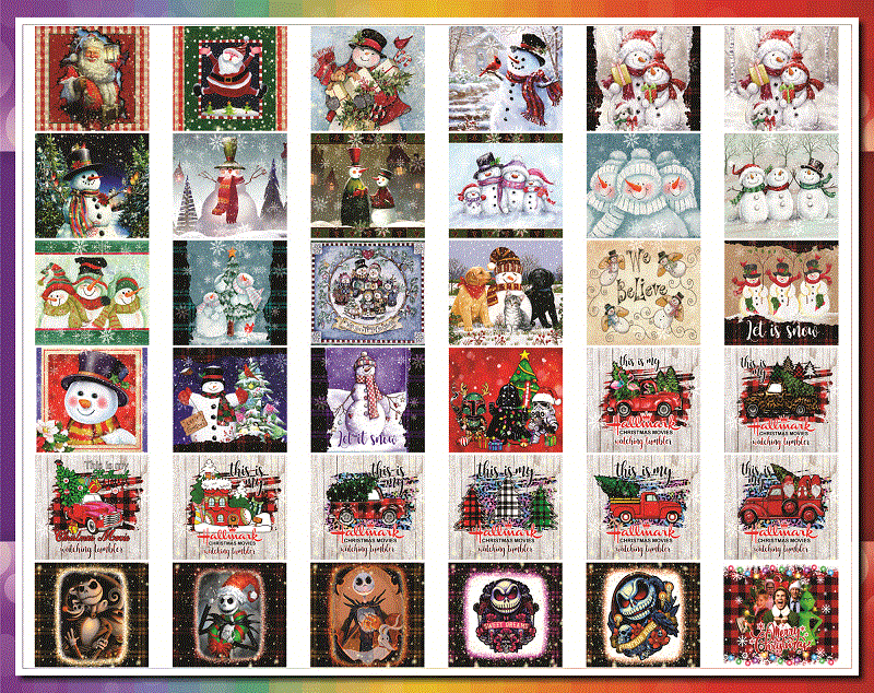 Combo 130+ Tumbler Christmas, Cartoon Movie Characters Tumbler (JackSkellington – Rick- babyyoda), 20 oz Skinny Digital File,Tumbler DIgital 8808123012