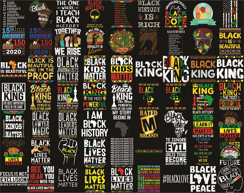 Combo 585+ PNG Bundle, Black History Month png, Black Pride png, African American png, Afro Women png, Sublimation Black History, Digital Download CB1007303136