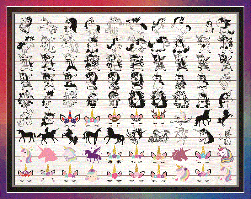 500+ Unicorn Bundle SVG, Bundle SVG, Unicorn Horn, Unicorn Clipart, Unicorn Face svg, Unicorn svg File, Unicorn Digital, Digital File 976625384
