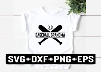 baseball grandma t shirt template