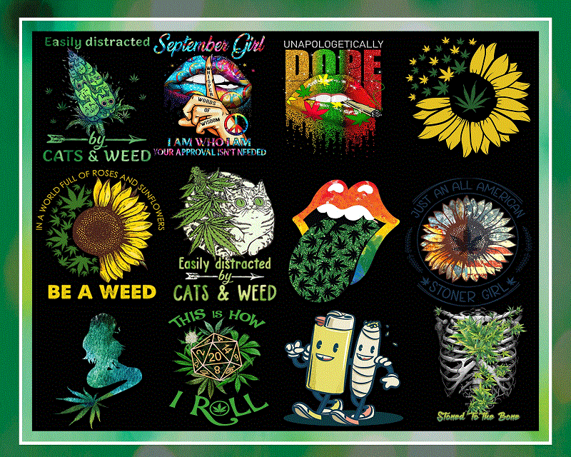 Combo 298 Cannabis Png Designs, Bundle Png File, Dope Bundle, Smoke weed Png, Png Download, Digital Print Design, Instant Digital Download 1034748298