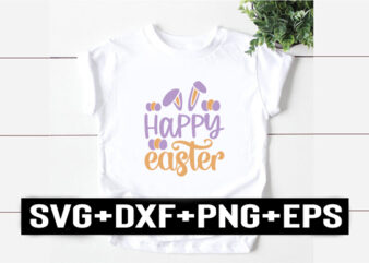 happy easter graphic t shirt