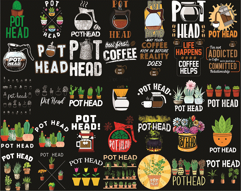 Bundle 340+ Pot Head PNG, Plant Mom Png, Succulent Png, Indoor Plant Lover Gift, Plant Mama Png Bundle, Pot Head Shirt Png 1017922045