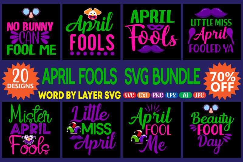 April Fools svg Bundle, Funny Svg, April 1st JPG, April Fools Day Digital  File, Quote April Fools Day svg, Joke Svg, April Fools Day svg,Happy April  Fool's Day Png, 1st April Fools