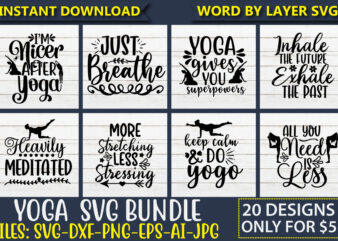 Yoga Yoga SVG Bundle, meditation svg, namaste svg, lotus flower svg, yoga pose svg, mandala svg, chakra svg, buddha svg, svg designs, svg quotes,Yoga SVG bundle by Oxee, yoga quotes
