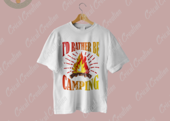 Happy Camping Day , Campfire Idea Diy Crafts, Camping life PNG Files , Forest Campfire Silhouette Files, Trending Cameo Htv Prints
