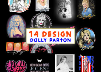 Dolly Parton 14 file package deal DIGITAL DOWNLOAD sublimation design PNG file for shirts transfers mugs aprons tumblers dolly vibes rainbow