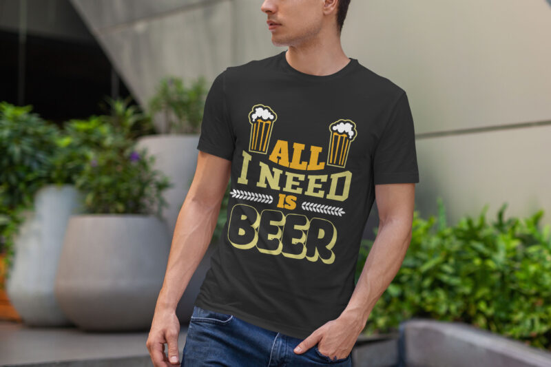 Drink beer t shirt design bundle