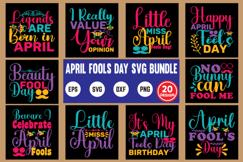 April Fools Day SVG Bundle April Fool Svg Bundle, April Fools Day Svg Bundle, Funny Svg, April 1st Jpg, April Fools Day Digital File,