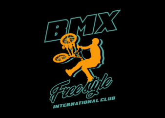 BMX INTERNATIONAL CLUB POSTER