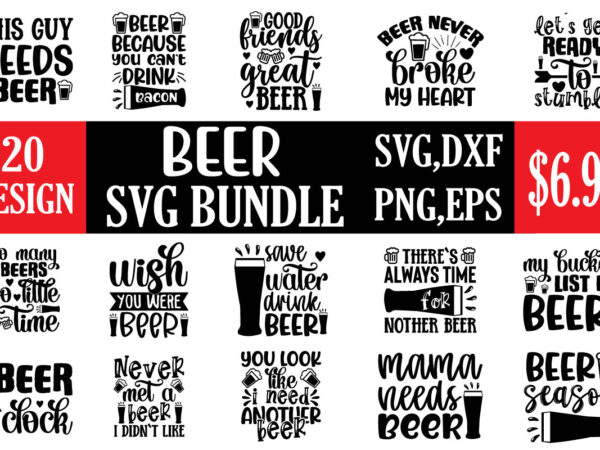 Beer svg bundle t shirt template