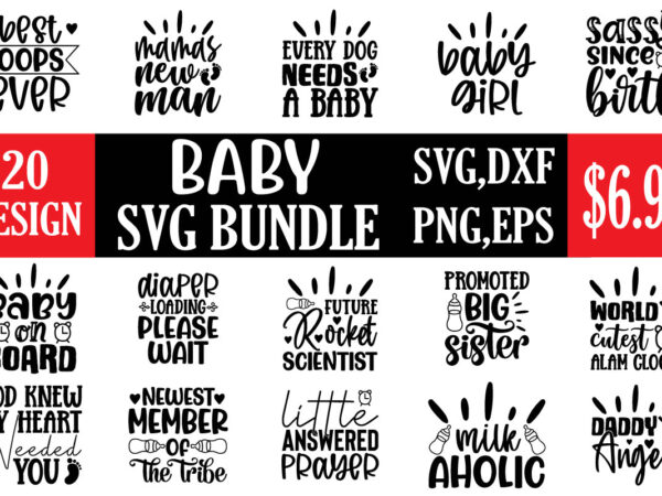 Baby svg bundle t shirt template