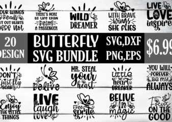 butterfly svg bundle