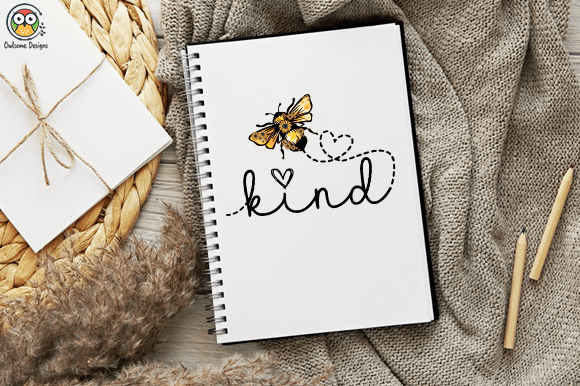 Bee Kind Sunflower T-shirt design