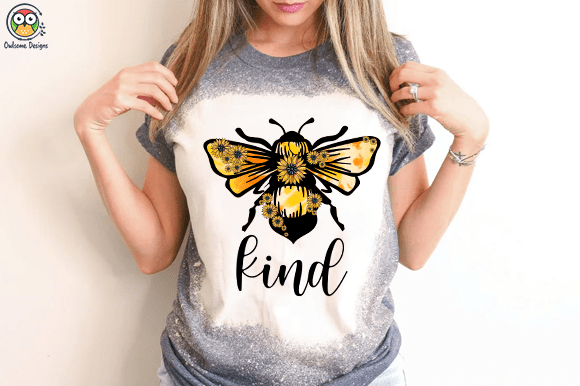 Be Kind Sunflower T-shirt design