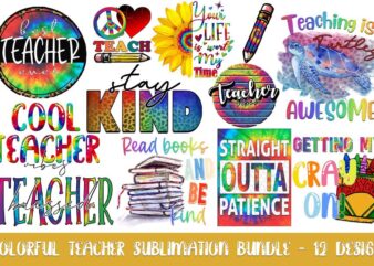 Best Quotes Teacher Bundle Tshirt Design