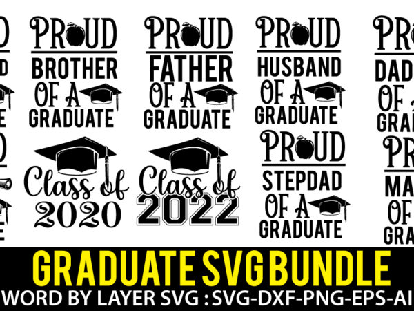 Graduate Class of 2022 Starbucks Wrap SVG