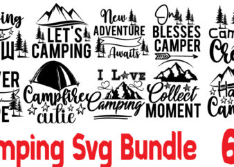 Camping Tshirt Design Bundle On Sale,Camping 20 Tshirt , Camper Svg Bundle,Camper Svg Bundle Quotes, Camping Cut File Bundle, Adventure Tshirt Design, Adventure Svg Bundle. Mountain Tshirt Bundle,Mountain Svg Bundle