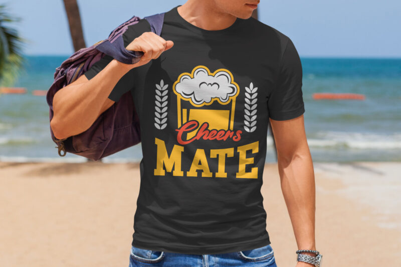 Drink beer t shirt design bundle