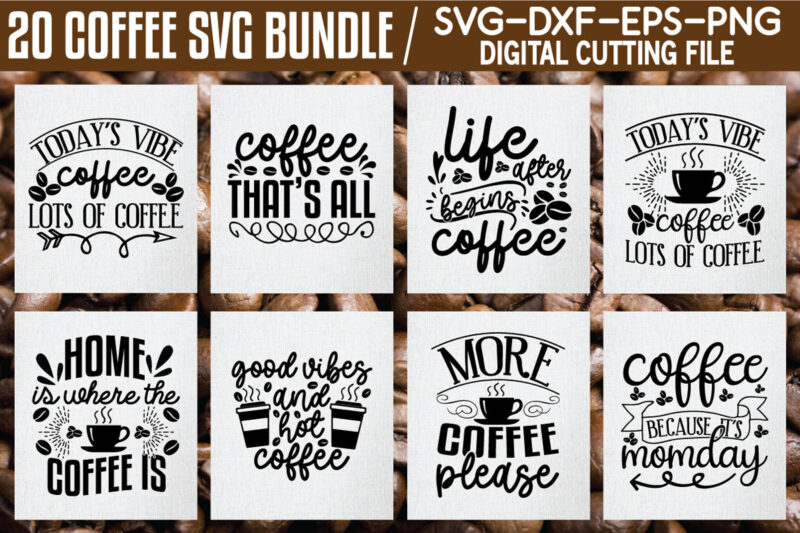 Coffee Svg Bundle