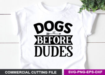 Dog SVG T shirt Design Template