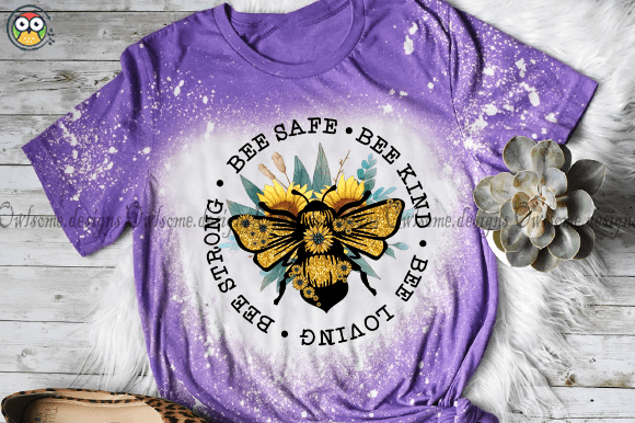 Bee Safe Bee Kind T-shirt design