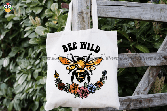 Bee Wild T-shirt design