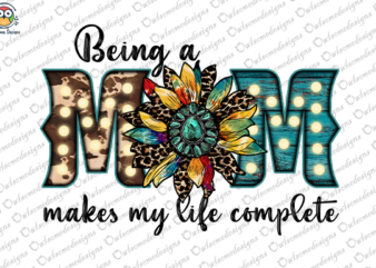 Being a Mom t-shirt design