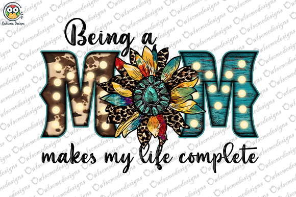 Being a mom t-shirt design