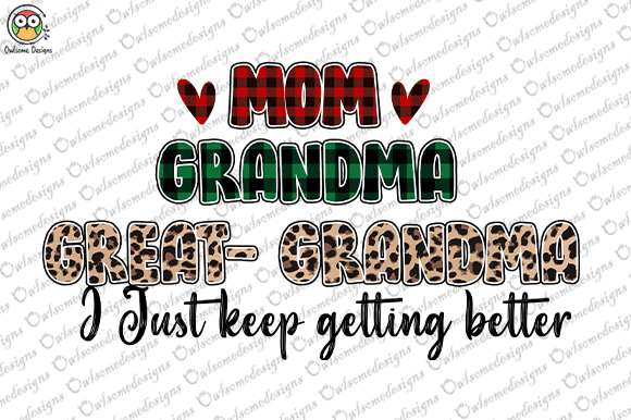 Mom grandma t-shirt design