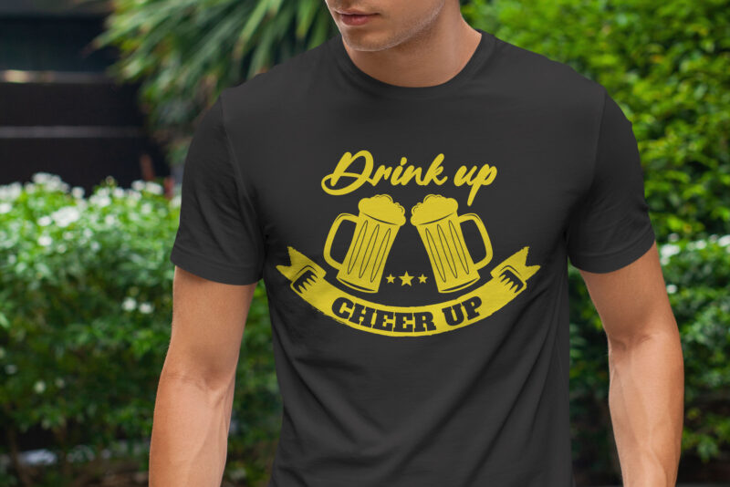 Drink beer t shirt design bundle