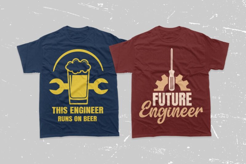 Engineer T-shirt Designs Bundle, Electrical Engineer quotes design, Beer Quotes
