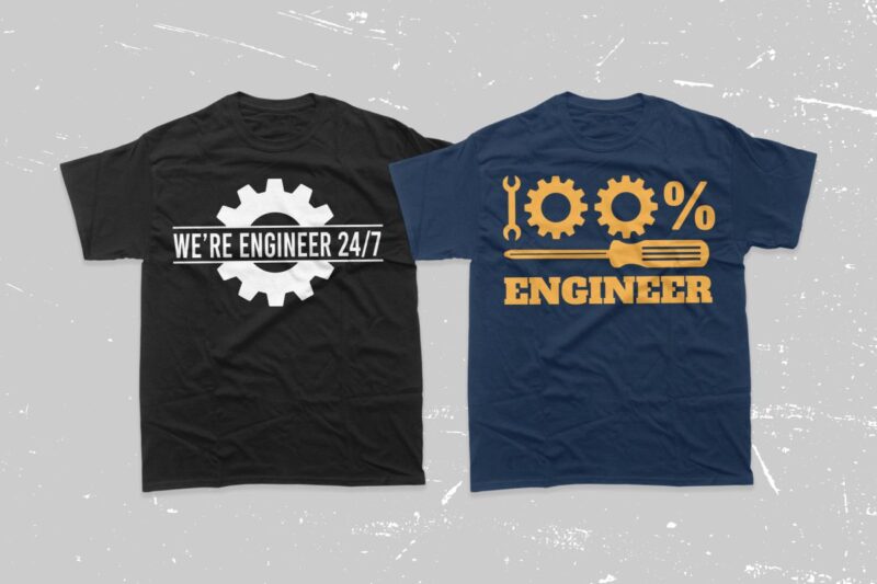 Engineer T-shirt Designs Bundle, Electrical Engineer quotes design, Beer Quotes