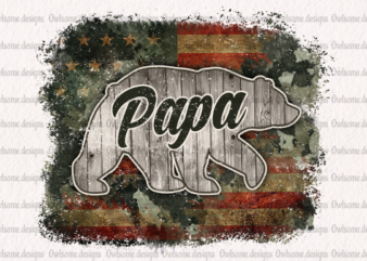 Papa T-shirt design