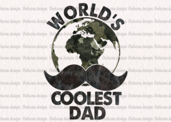 World’s Coolest Dad T-shirt design