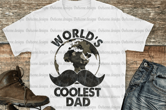 World’s Coolest Dad T-shirt design