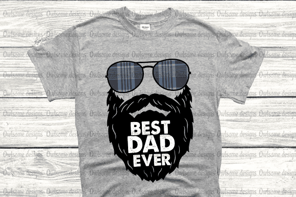 Best Dad Ever t-shirt design