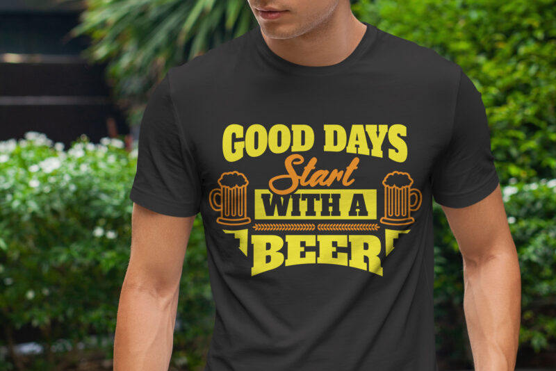 Drink beer t shirt design bundle