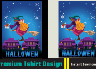 Hallowen Vector Graphic Tshirt Design, Hallowen Vector tshirt Design On Sale, Pumpkin Vector Tshirt Design,Scary Night Vector Tshirt Design, Hallowen Tshirt Bundle, Witches Vector Tshirt Design,Night City Vector Tshirt Design,