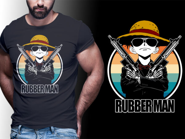 One piece luffy piece man vintage retro#man03 t shirt design online