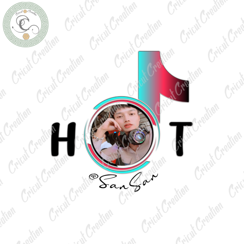 Trending gifts , Tiktok Picture Diy Crafts, Tiktoker PNG Files , Tiktok lover Silhouette Files, Trending Cameo Htv Prints