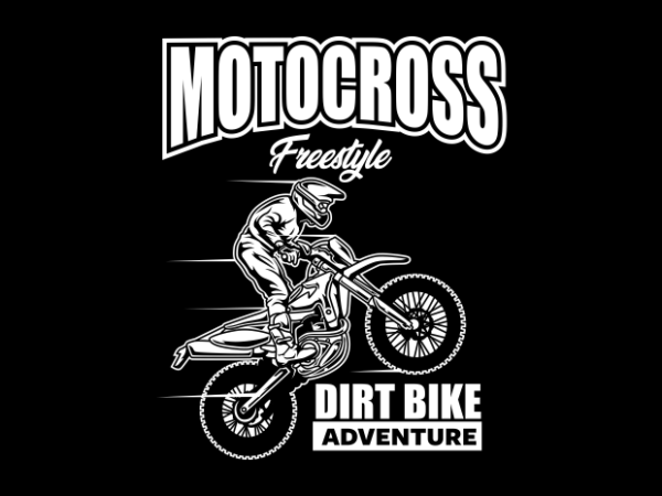 Motocross dirt bike adventure t shirt designs for sale