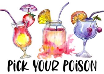 Pick Your Poison Juice Tshirt Design